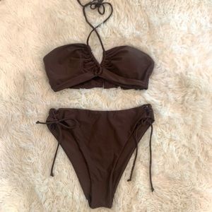 Romwe Brown Bikini